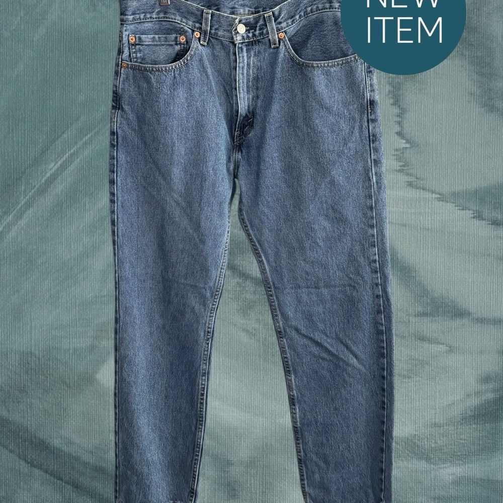Levi's Blue Straight-Leg Jeans Classic Style - Picture 1 of 6